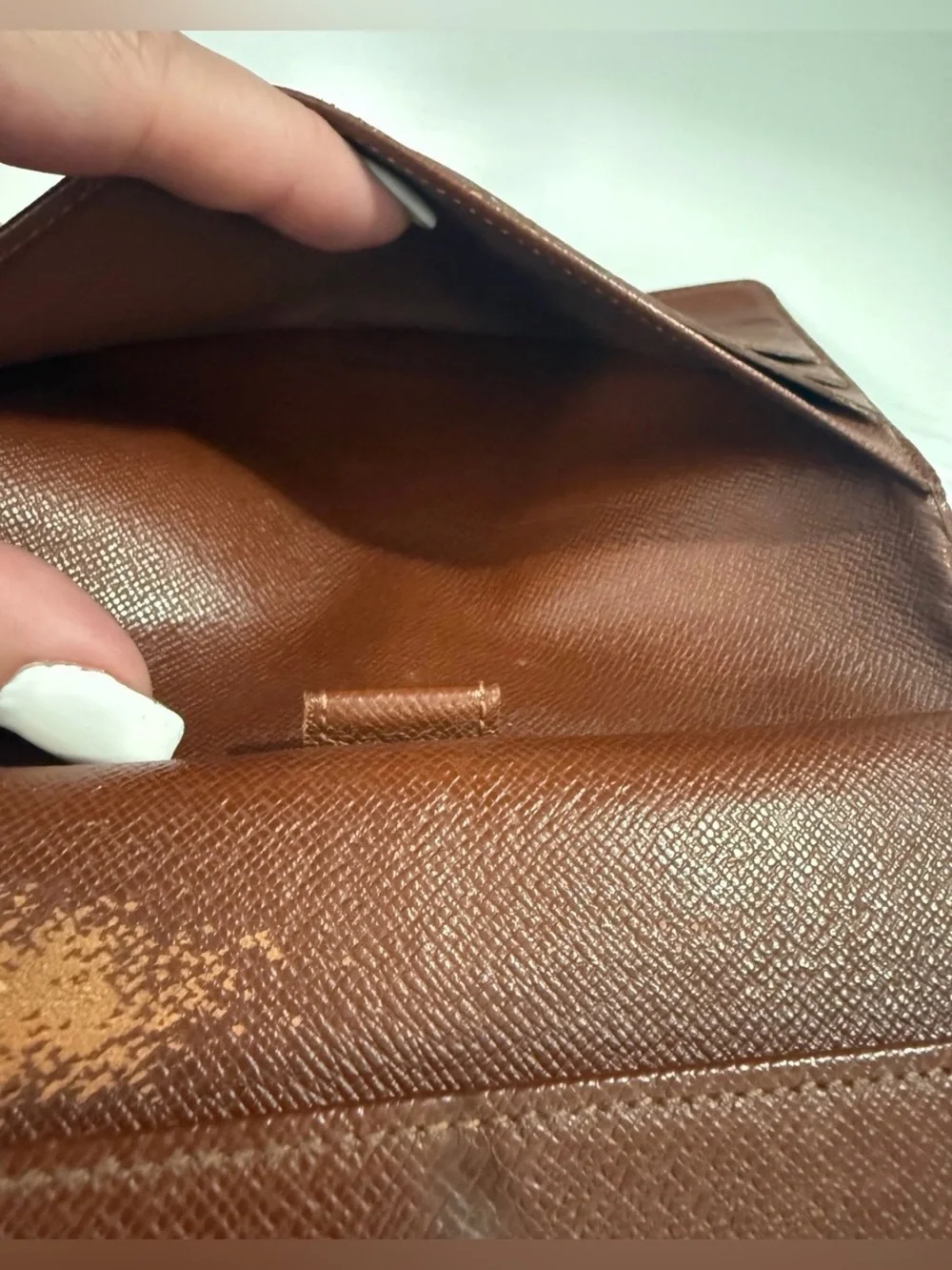 Louis Vuitton Monogram Continental Wallet in Brown and Gold